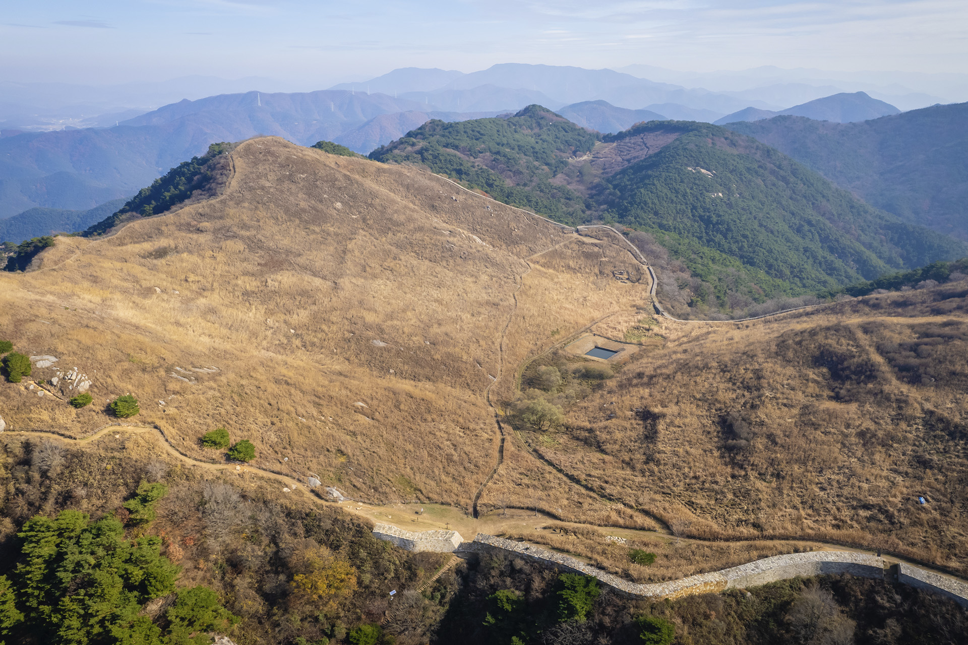 화황산 억새초원