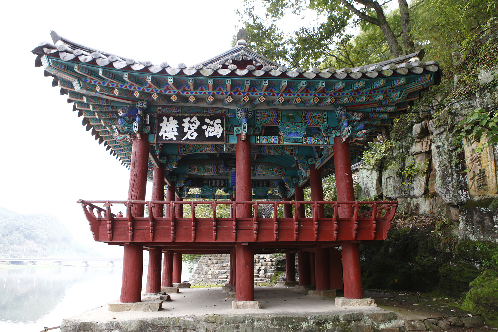 함벽루