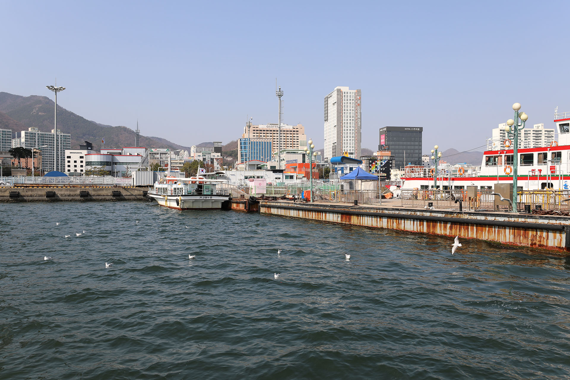 마산돝섬선착장