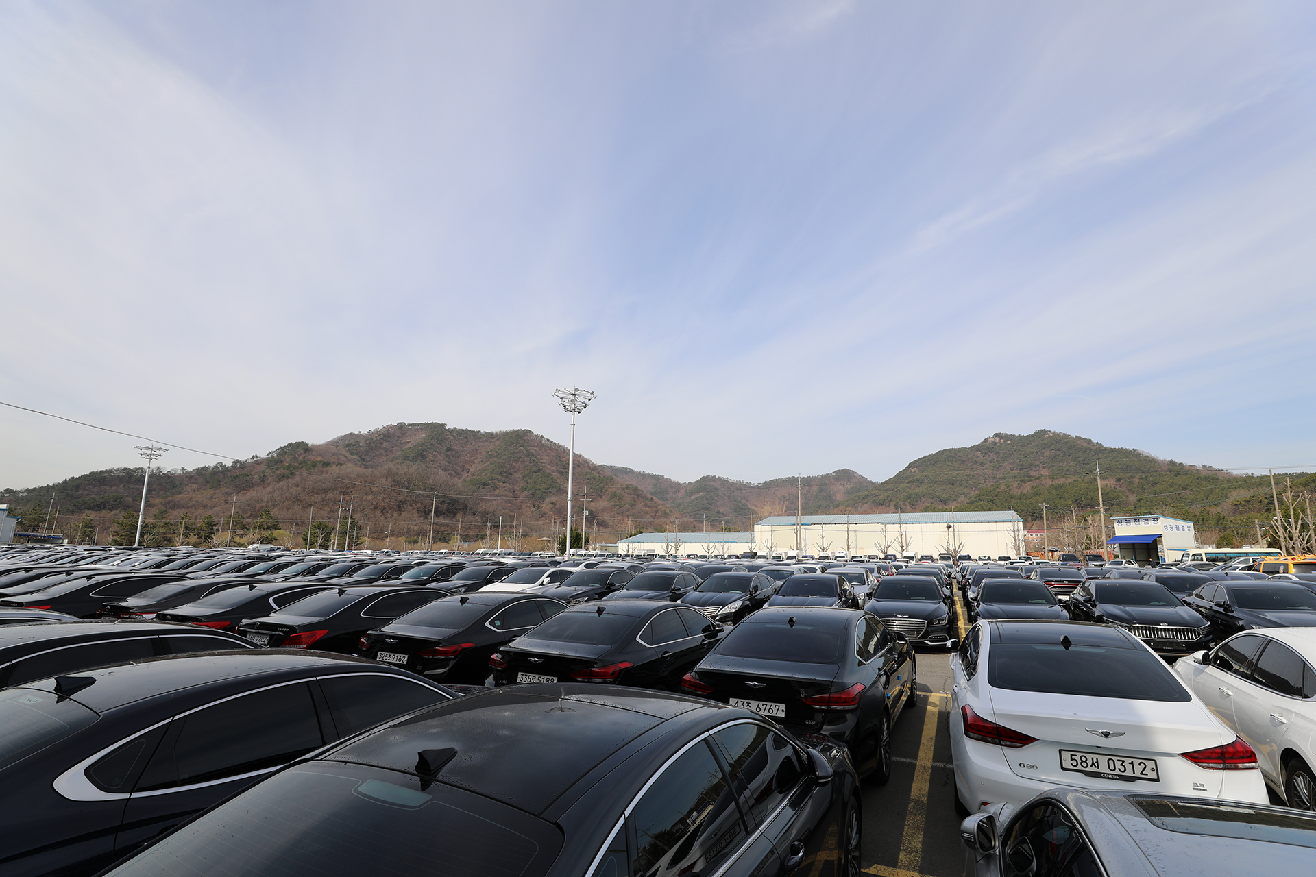 천차만차 중고차판매장